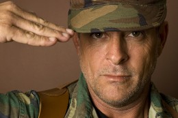 Saluting Soldier